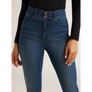 Sofia Jeans Women's and Women's Plus Eva Contouring Skinny High Rise Size 16
